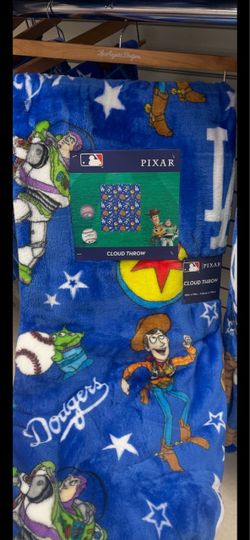 LA Dodgers   Toy Story Throw Blanket   Brand  $45