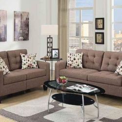 BRAND NEW 2PC SOFA AND LOVESEAT $449