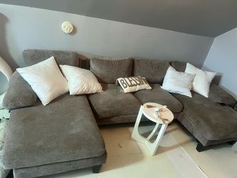 Grey sofa