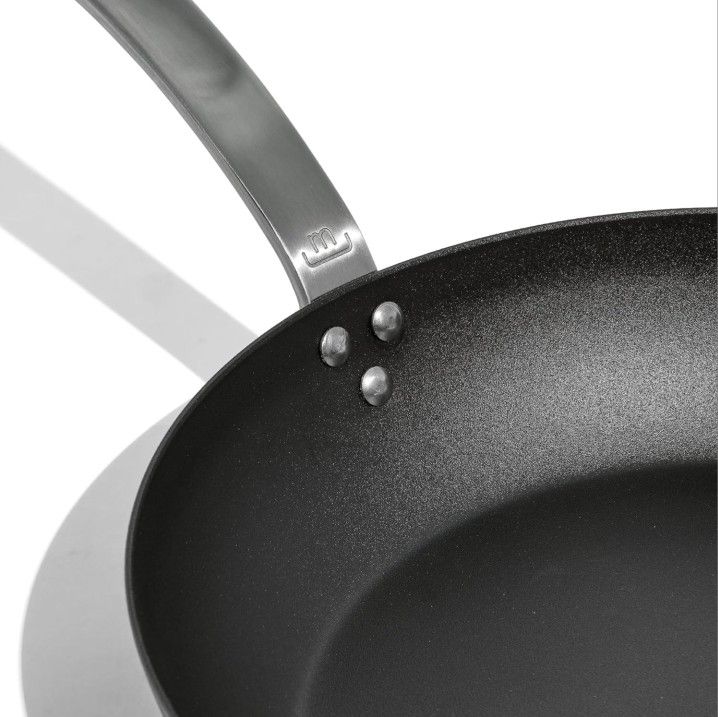 Made In 12-inch Blue Carbon Steel Seasoned Frying Pan