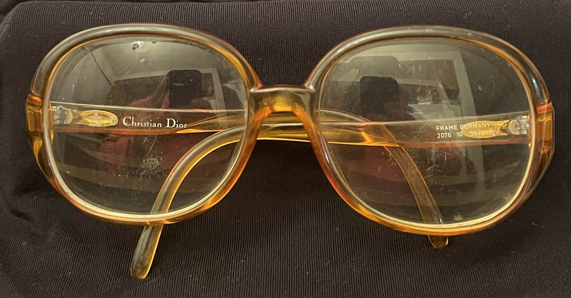 Christian Dior Vintage Sunglasses Model 2076 10 (55 17). 1970’s 1980’s Optyl duraplastic Material