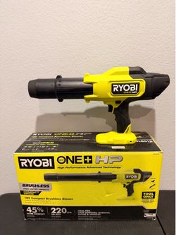 New Ryobi ONE+ HP 18V Brushless Compact Leaf Blower