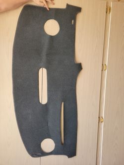 Dark Gray Dashboard Cover For 96-00 Chrysler Town & Country Van