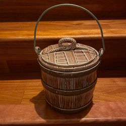 Mid 60’s Oaken McCoy Bucket Cookie Jar Great Condition