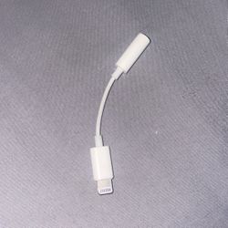 Apple Headphone Adapter $10