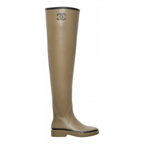 Chanel Rain boots