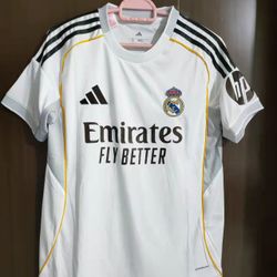 NWT 25-26 Season Real Madrid Home Jersey #10 Mbappé – S-XL