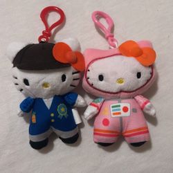 Hello Kitty Career Plush Keychain