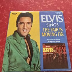 Elvis 45rpm Record Nice Picture Sleeve 