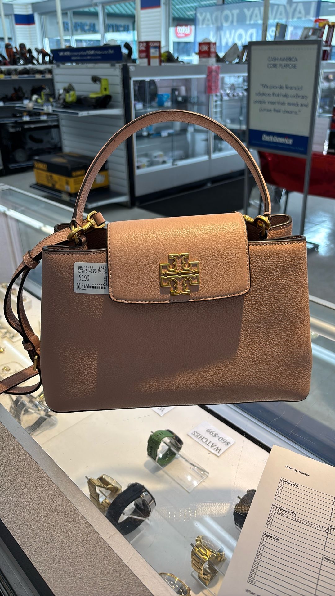 Pink Tory Burch Bag