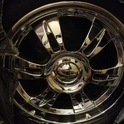 6x5.5 Chrome Rims ..