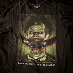Official Batman Arkham Asylum Joker Shirt 