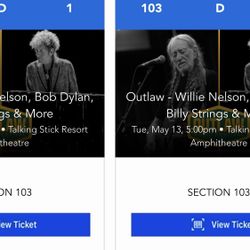Outlaw Music Festival Tickets Bob Dylan, Billy Strings, and more Tue May 13