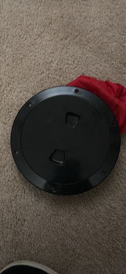 Beckson 8” deck storage hatch plate with nylon bag