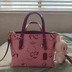 Cherry Coach Bag W/LABUBU