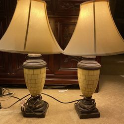 26 inch high  2 Desk lamp 