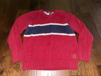 Excellent Condition Tommy Hilfiger Red Men’s Sweater Size S