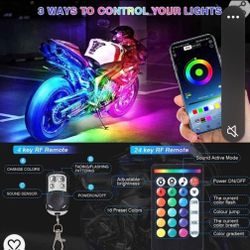 Motocycle RBG Led Ligths