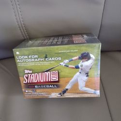 Baseball 2021 Stadium Club Blaster Baseball Box.  41 Cards Look For Autograph Cards.  Cash Porch Pickup Redmond 