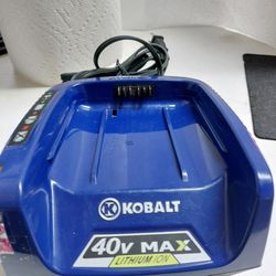 Kobalt 40V MAX Lithium Ion Battery  Charger 