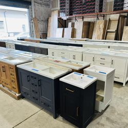 ‼️BATHROOM VANITIES UP TO 60 % OFF Retail Price🤙😉 📍2434 N Forsyth Rd, Suite A, Orlando, Fl, 32807📍 