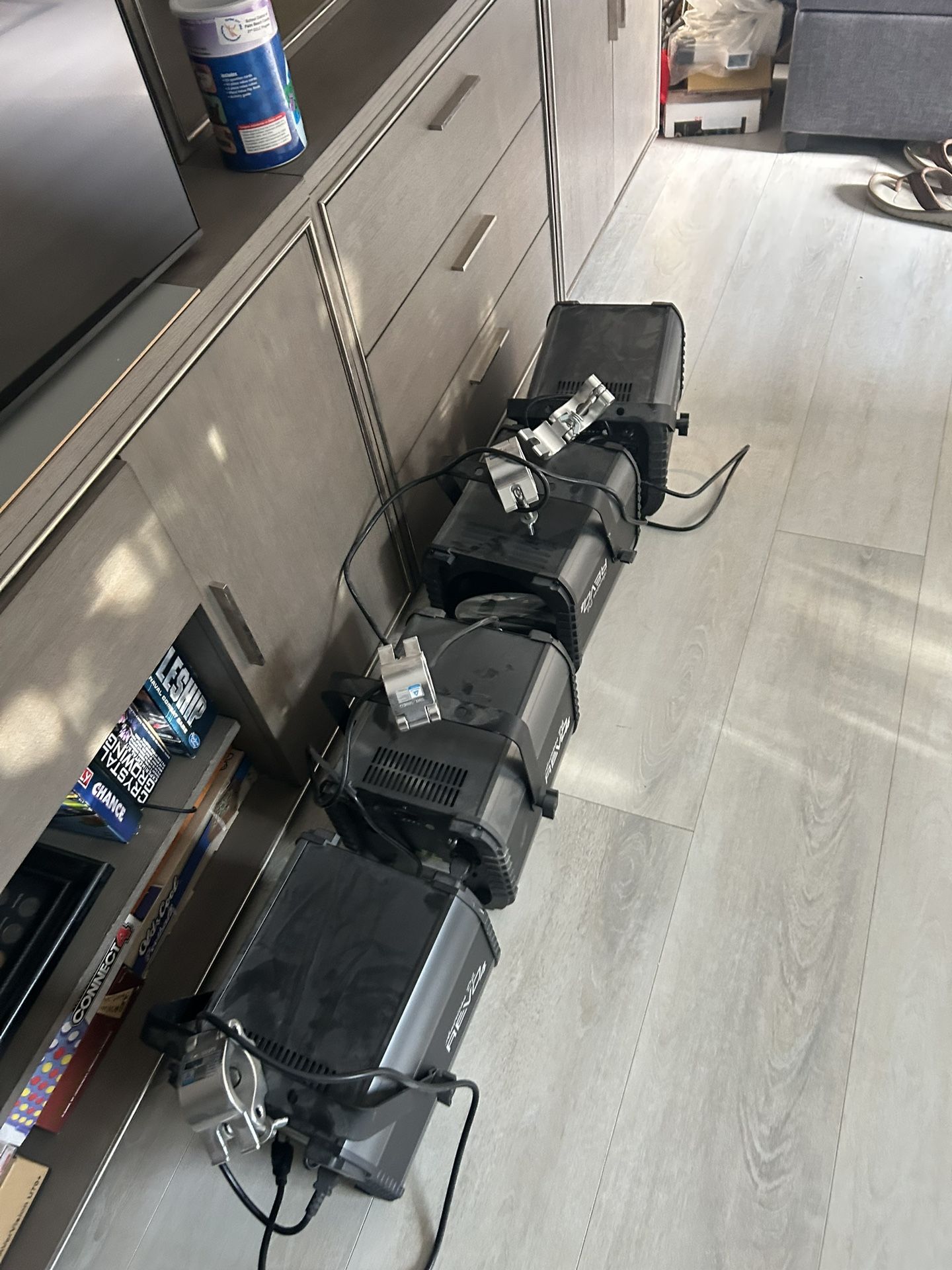 American DJ Lights And Round Truss