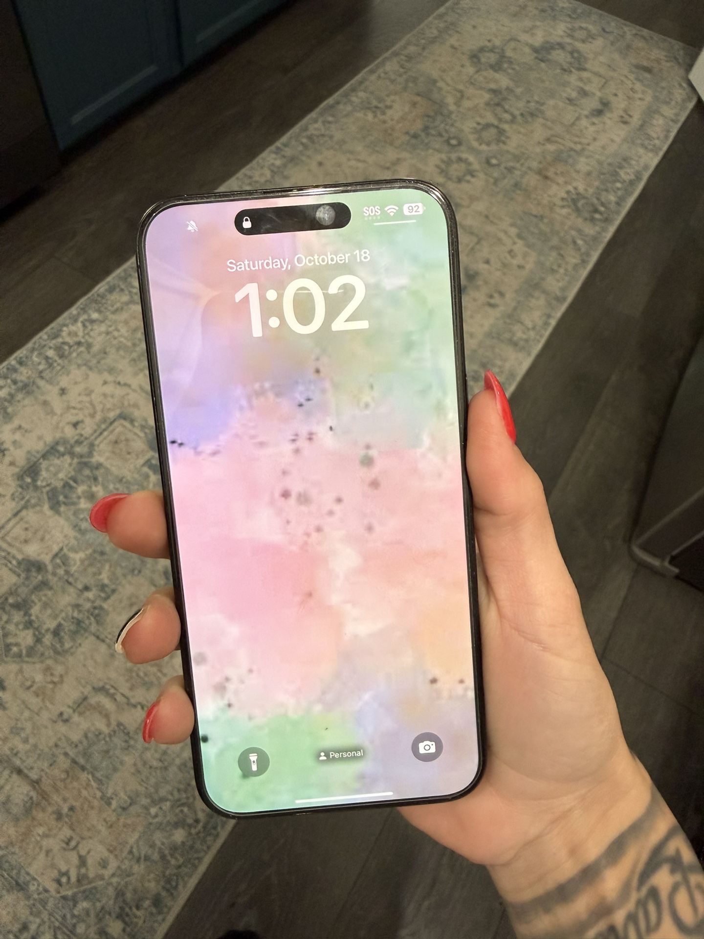 Unlocked iphone 15 pro max 1TB black