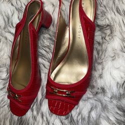 Red Sandal Heels
