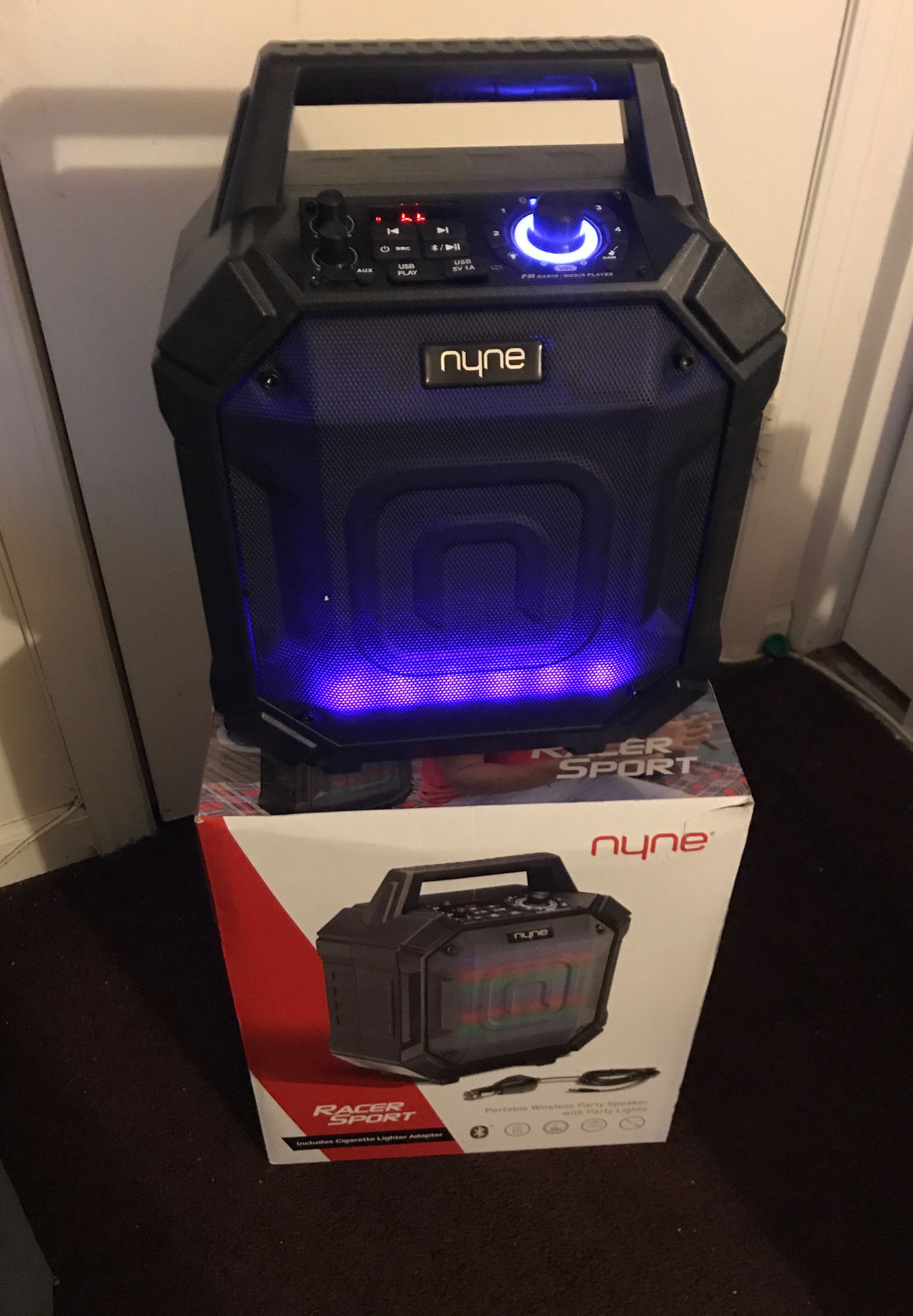 Nyne Racer Sport portable wireless speaker