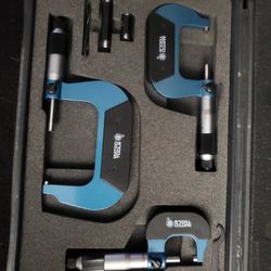 Matco 3 Piece Outside Micrometer Set