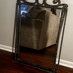 Medium Sized Metal Mirror