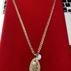 14k Chain & Charm New 26.6 Grams 