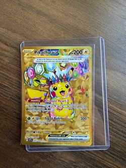 Pokemon Pikachu ex surging sparks
