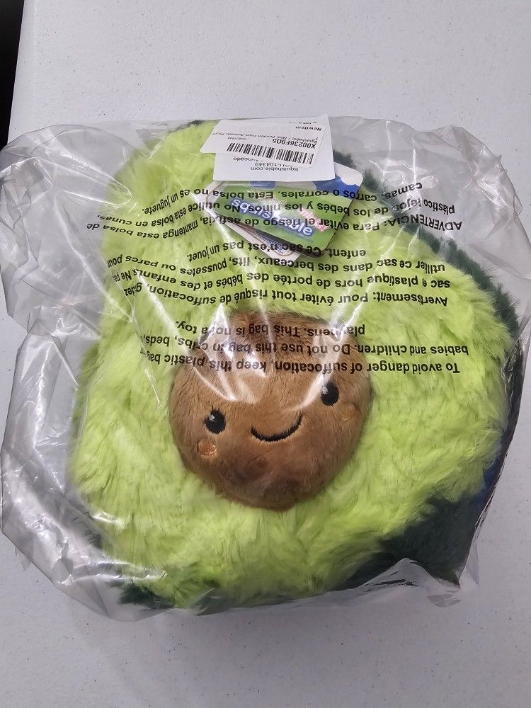 Avocado Plush Toy