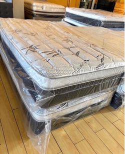 Twin size pillow top mattress