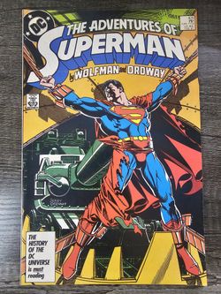 THE ADVENTURES OF SUPERMAN #425, VF/NM, Ordway, Wolfman, 1987