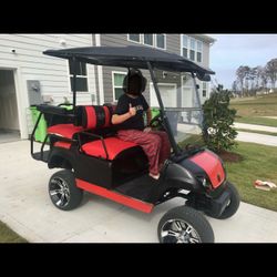 Custom Yamaha Golf Cart 