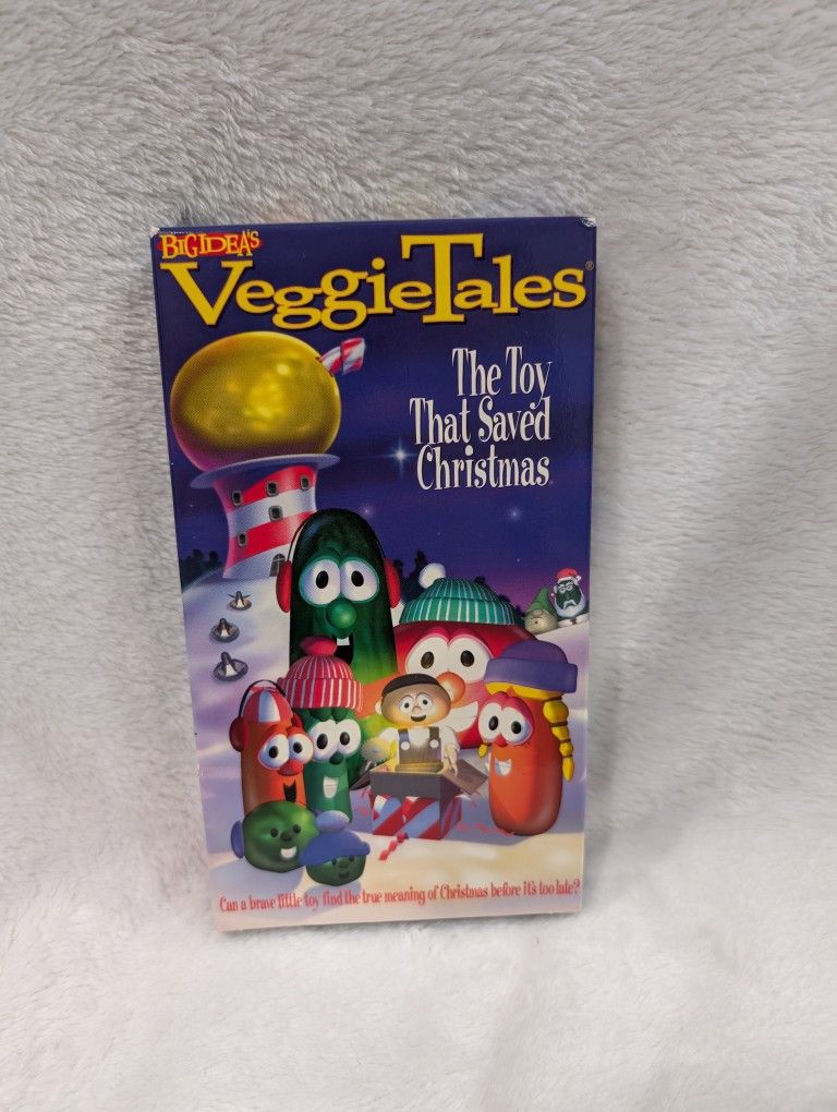 Veggie Tales The Toy That Saved Christmas Vhs