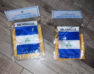 Nicaragua mini car banner
