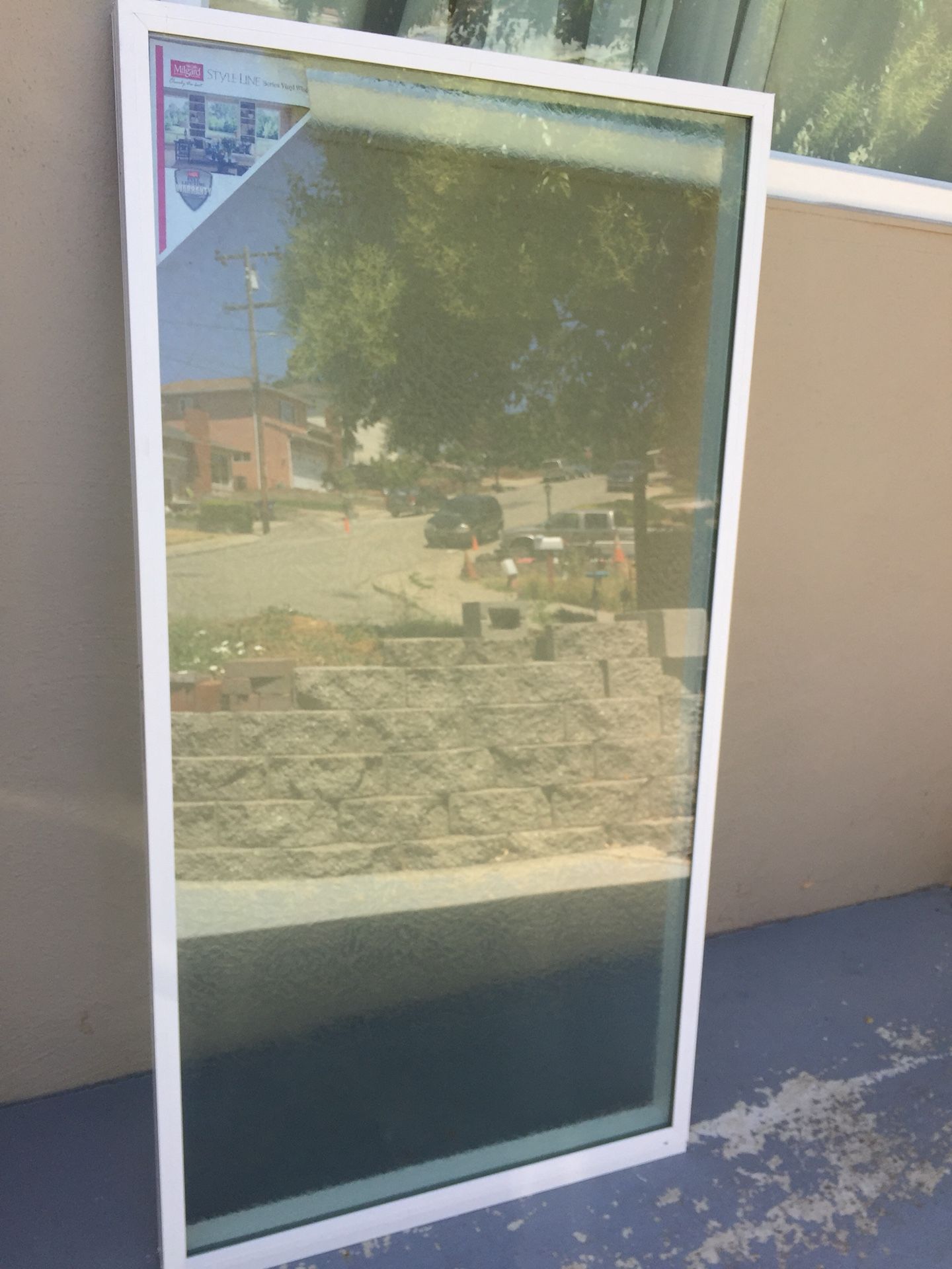 Milgard Tuscany Collection Block Picture Window
