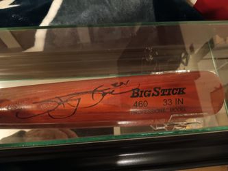 Sammy Sosa Autograph Bat With Display W/COA