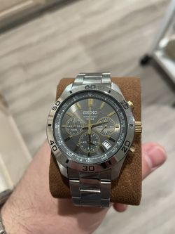 Seiko Chrono Gray Dial SSB057