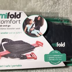 MIFOLD COMFORT AND GO PORTABLE COMPACT CAR BOOTER SEAT 