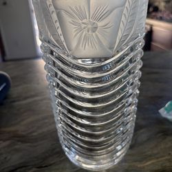 Vintage German 24% Lead Crystal Vase