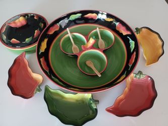 Taco and Salsa Set
