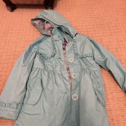 Girls rain jacket Size 5/6