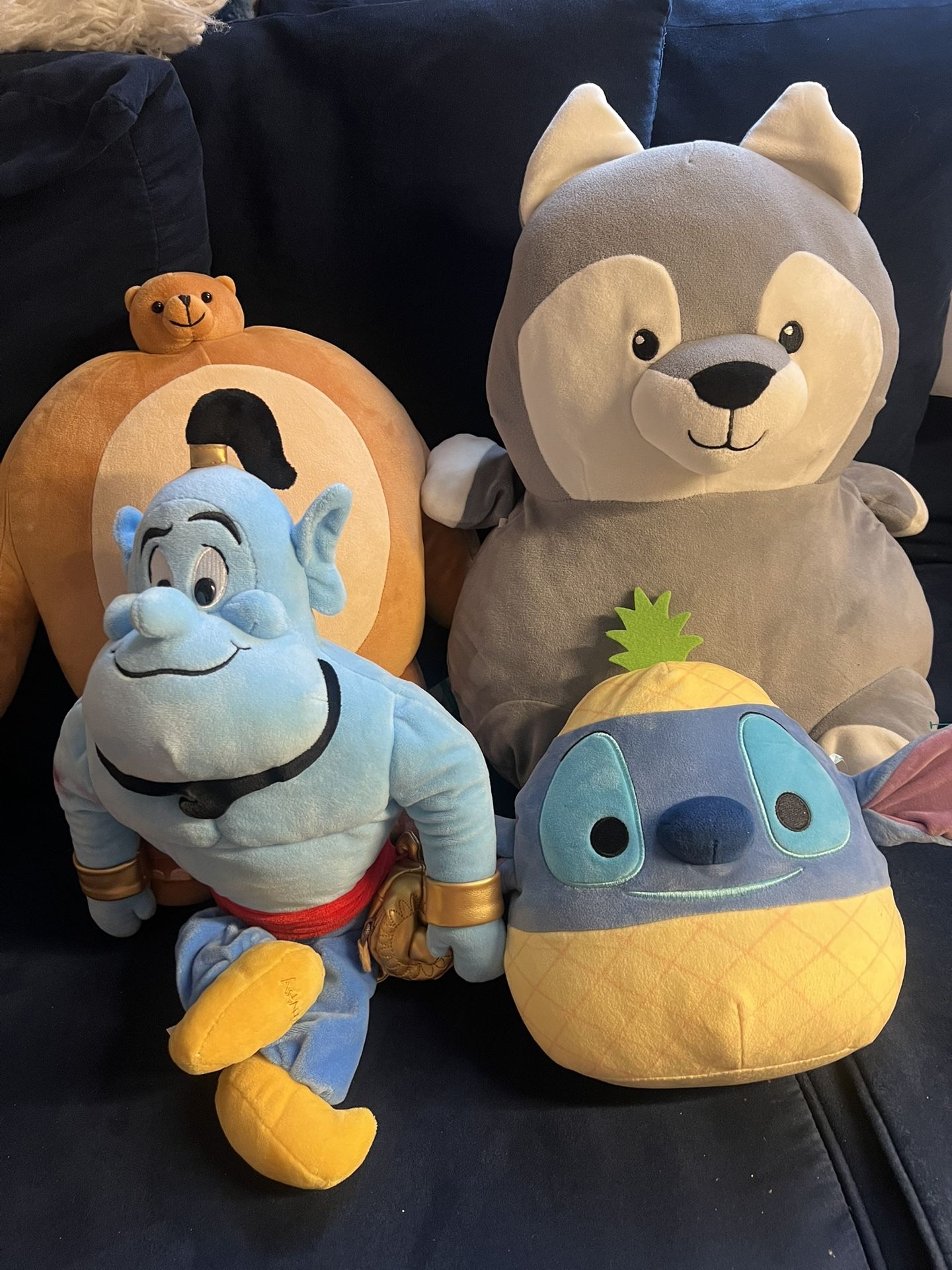 stuffed animals in good condition