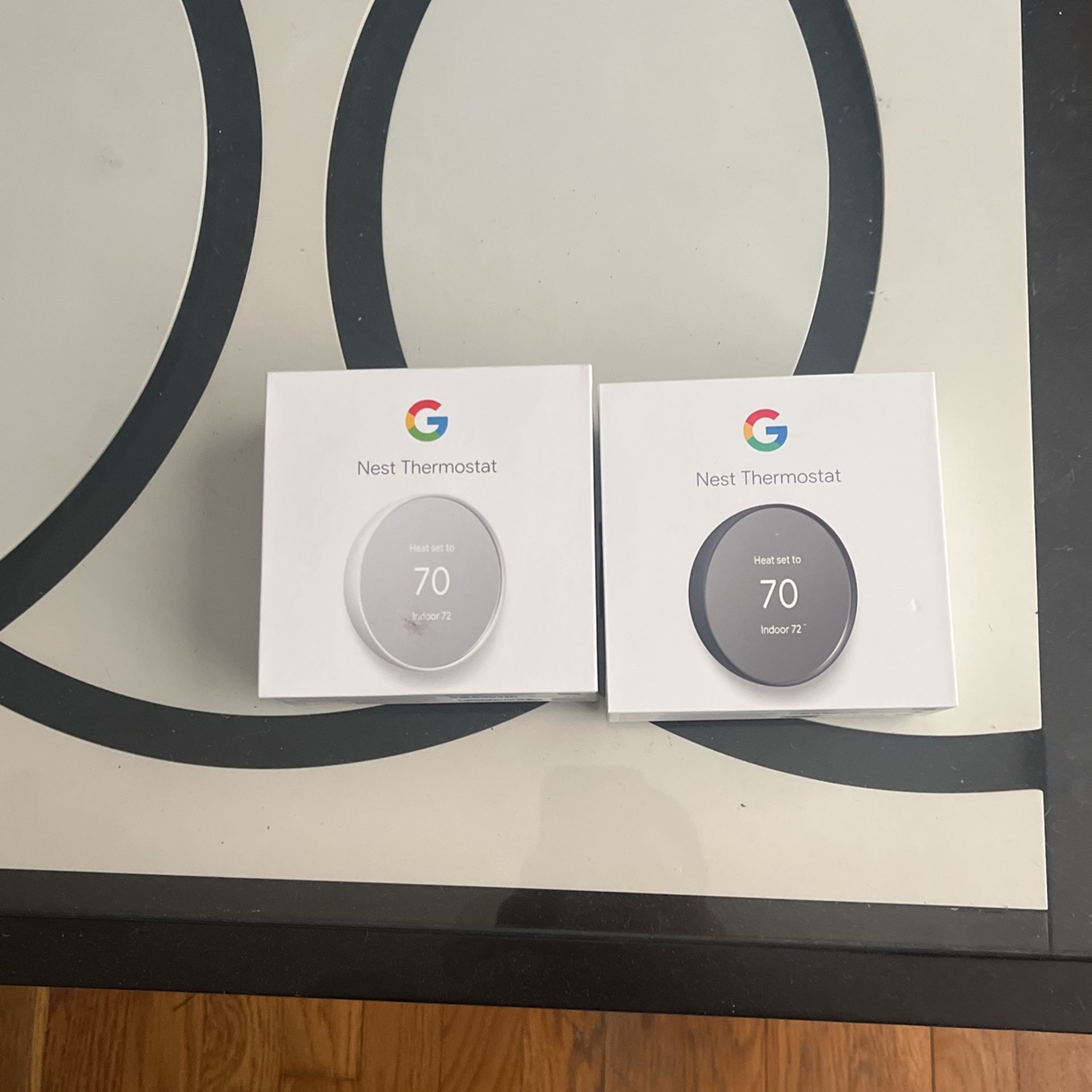 2 Google Nest Thermostats