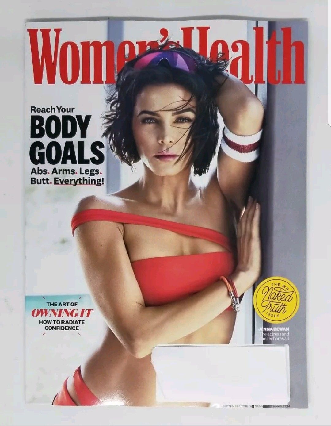 Women's Health Magazine September 2018 The Naked Truth Issue Jenna Dewan