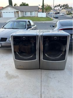 L.G frontload washer and gas dryer